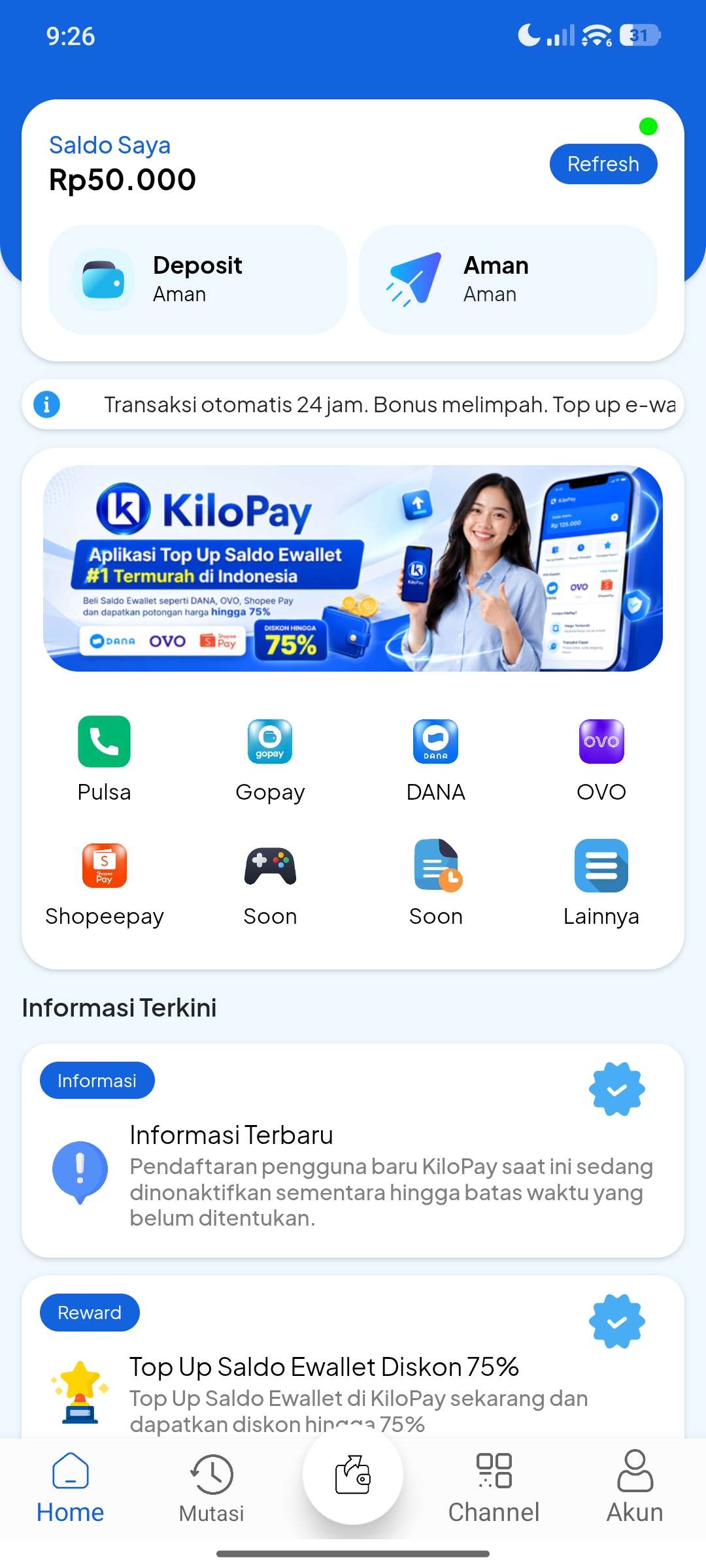 KiloPay App